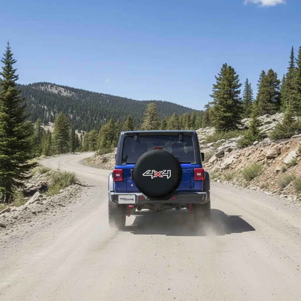 4x4 Baskılı Stepne Kılıfı